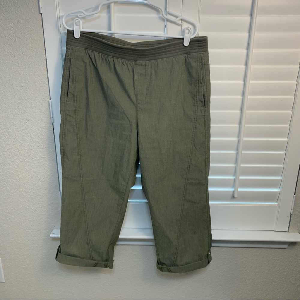 Olive Green long shorts